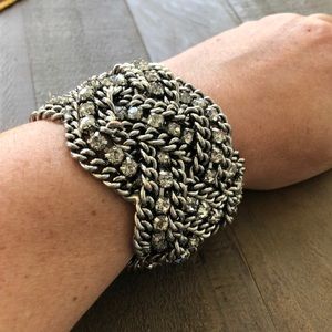 costume jewelry! diamond cuff